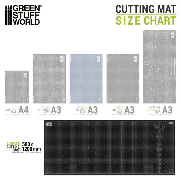 Large Cutting Mat 50x120 cm (Green Stuff World)