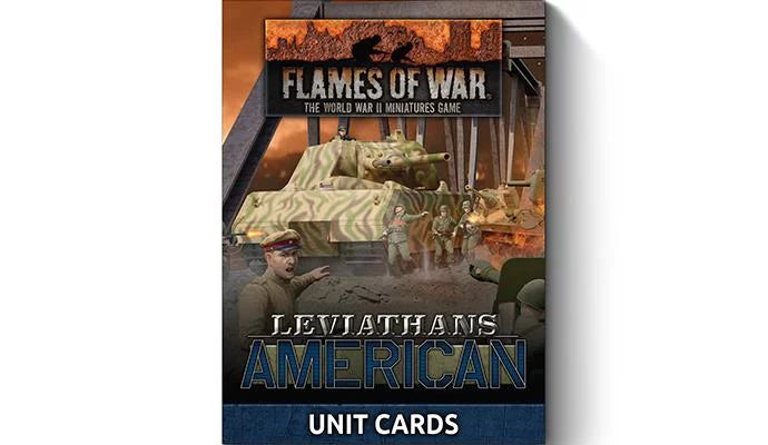 Flames of War: Late War Leviathans - American Unit Cards (33x Cards) (FW276UU)