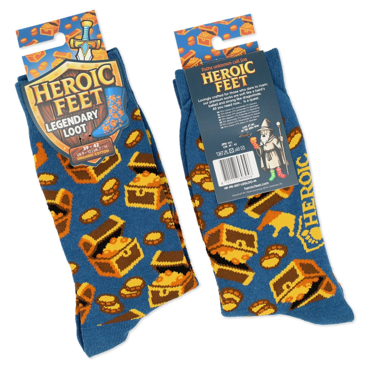 Heroic Feet: Legendary Loot Socks