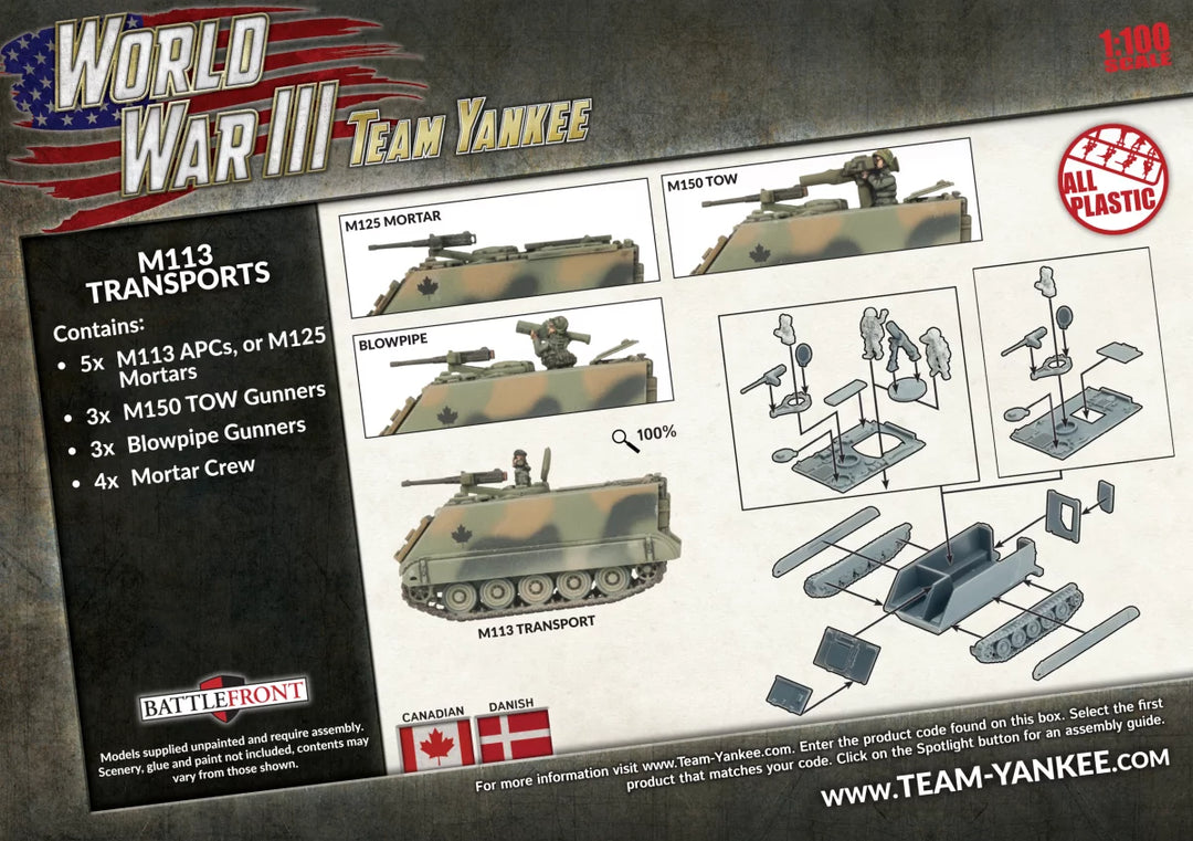 World War III: Team Yankee - M113 Transports (TNBX03)