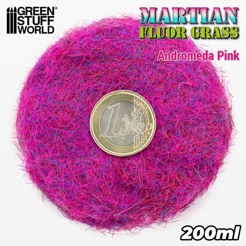 Martian Fluor Grass - Andromeda Pink - 200ml (Green Stuff World)