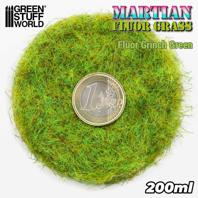 Martian Fluor Grass - Grinch Green - 200ml (Green Stuff World)