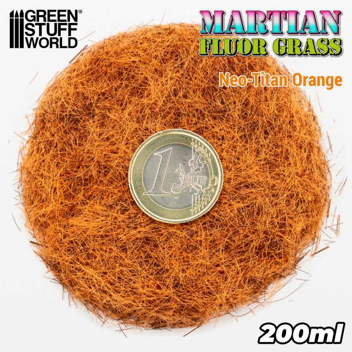 Martian Fluor Grass - Neo-titan Orange - 200ml (Green Stuff World)