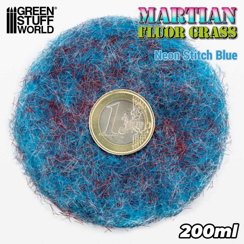 Martian Fluor Grass - Neon Stitch Blue - 200ml (Green Stuff World)