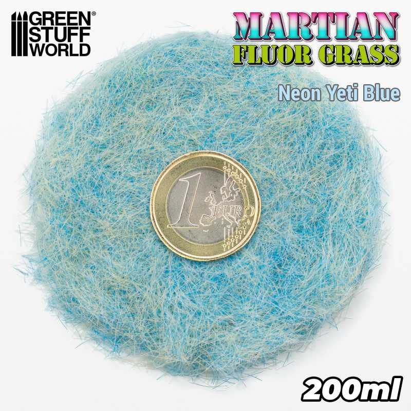 Martian Fluor Grass - Neon Yeti Blue - 200ml (Green Stuff World)