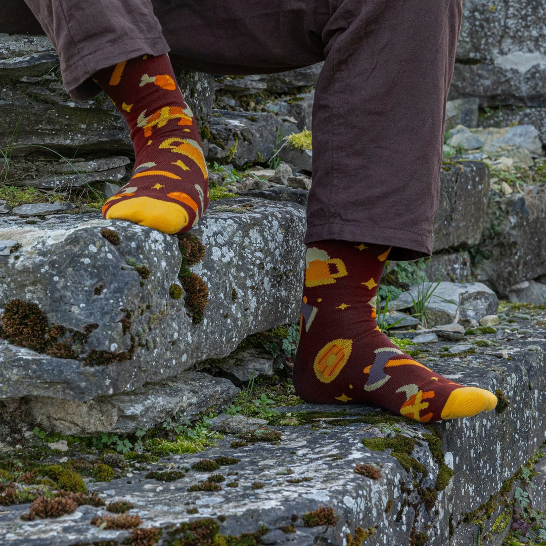 Heroic Feet: Mead & Mayhem Socks