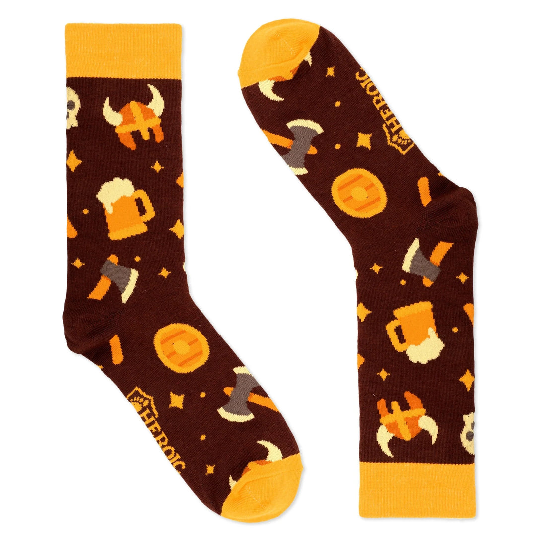 Heroic Feet: Mead & Mayhem Socks