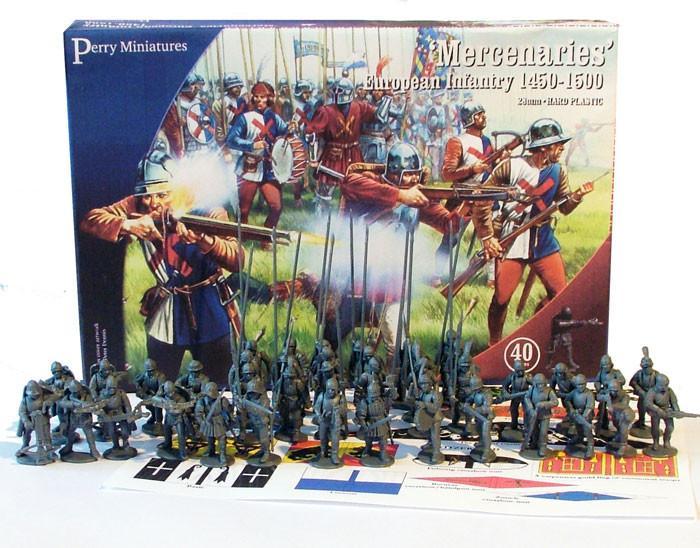 Mercenaries - European Infantry (1450-1500) (Perry Miniatures) (WR 20)