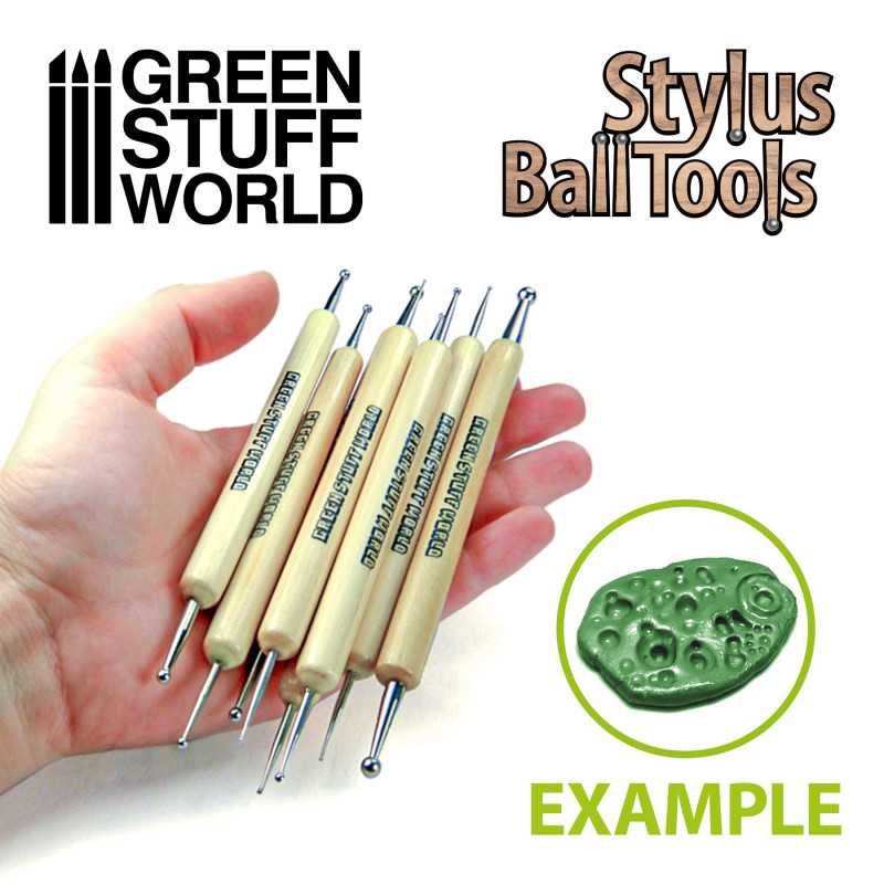8x Sculpting STYLUS tool set (Green Stuff World)