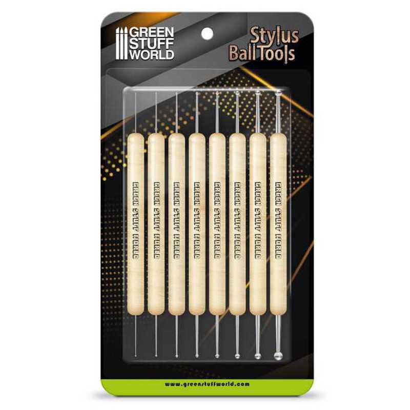 8x Sculpting STYLUS tool set (Green Stuff World)
