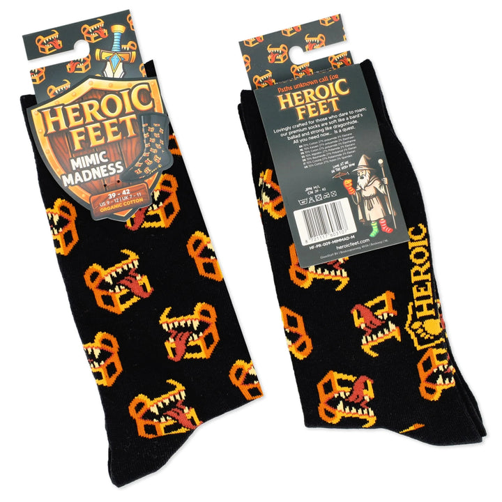 Heroic Feet: Mimic Madness Socks
