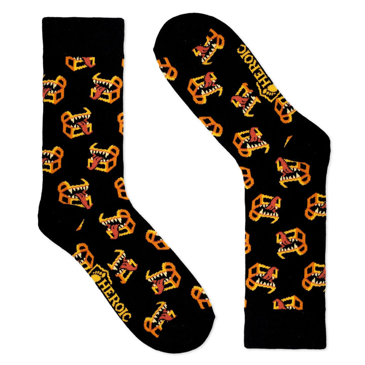 Heroic Feet: Mimic Madness Socks