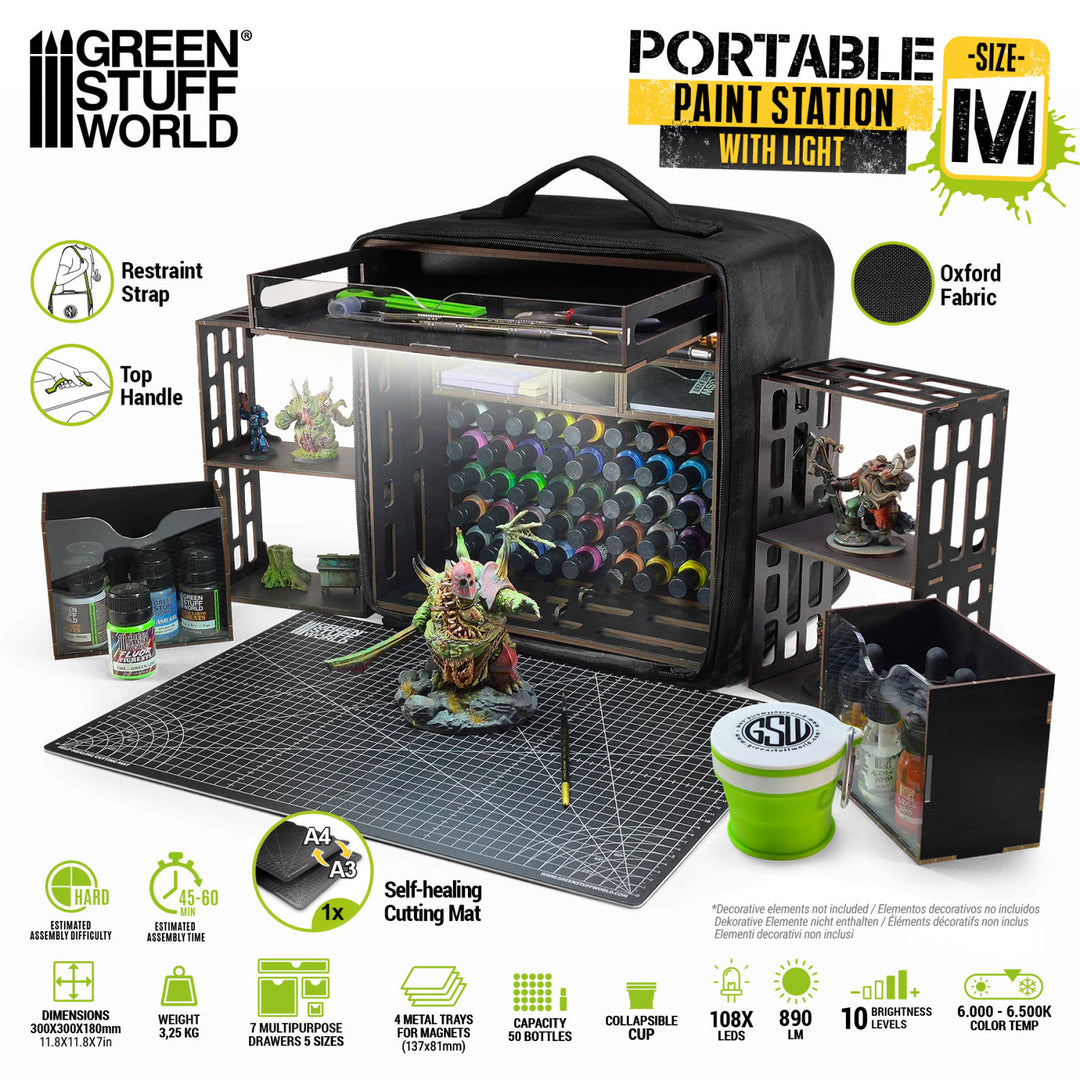 Miniature Portable Paint Station (Green Stuff World)