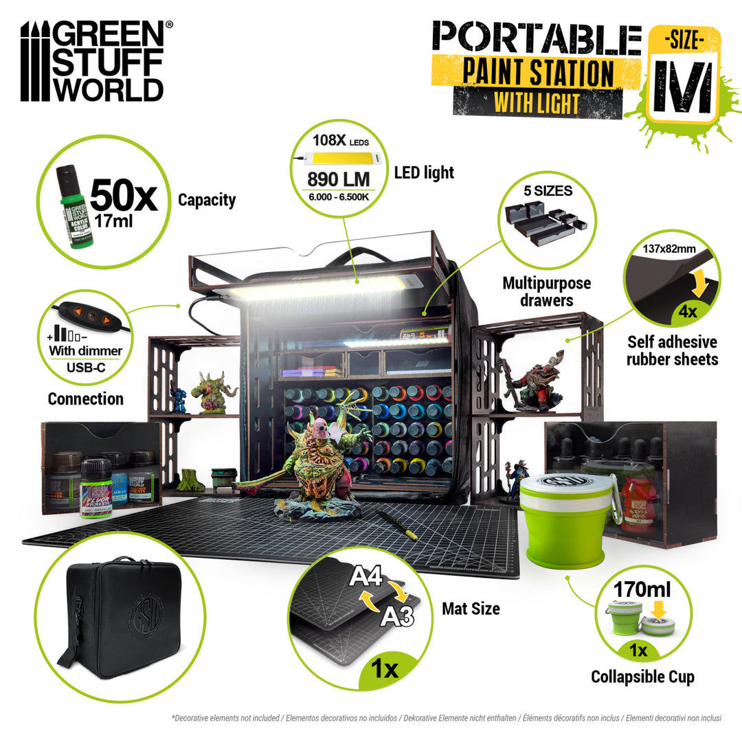 Miniature Portable Paint Station (Green Stuff World)