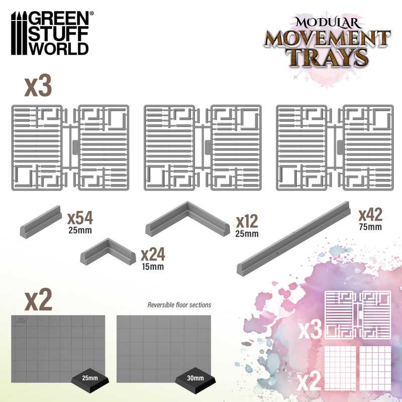 Modular Movement Trays (Green Stuff World)