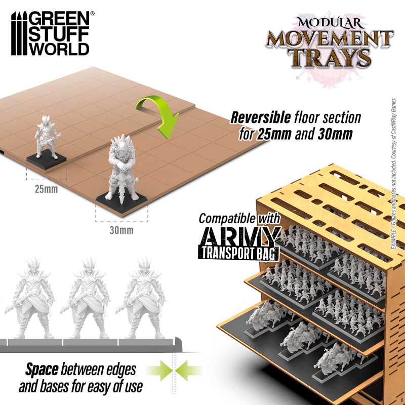 Modular Movement Trays (Green Stuff World)