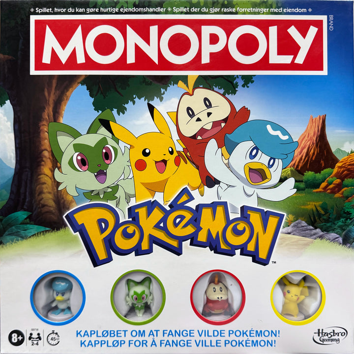 Monopoly Pokemon (dansk)