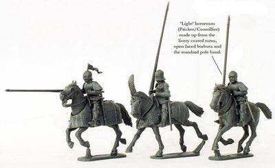 Wars of the Roses: Mounted Men-at-Arms (1450-1500) (Perry Miniatures) (WR 40)