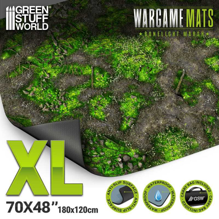 Neoprene Mat 4x6' Boneblight Marsh (120x180cm) (Green Stuff World)