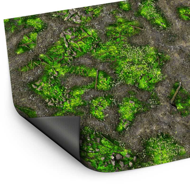 Neoprene Mat 4x6' Boneblight Marsh (120x180cm) (Green Stuff World)
