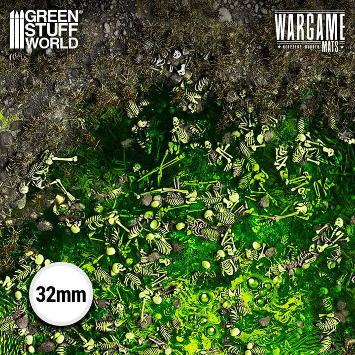 Neoprene Mat 4x6' Boneblight Marsh (120x180cm) (Green Stuff World)