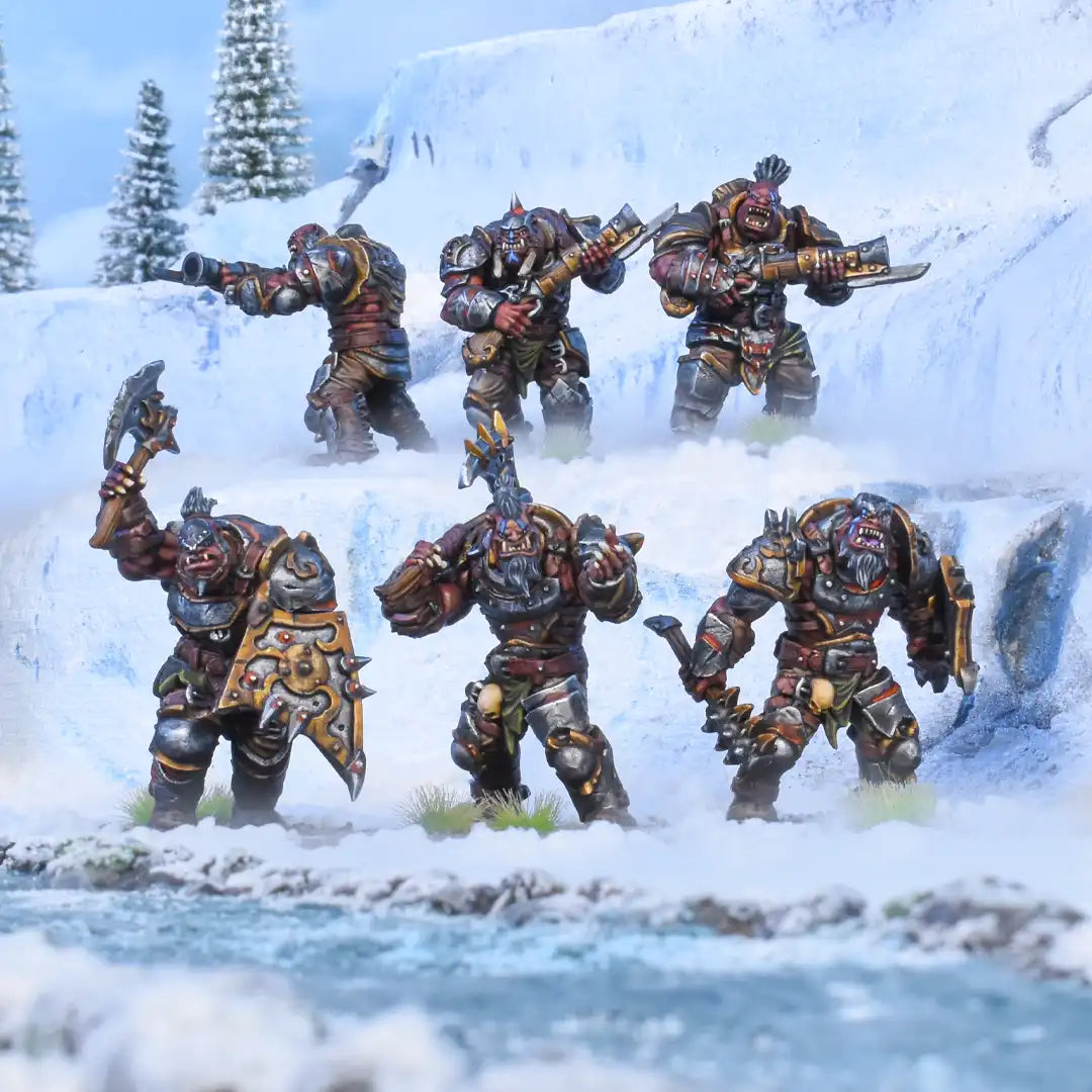 Kings of War: Ogres - Warriors Regiment