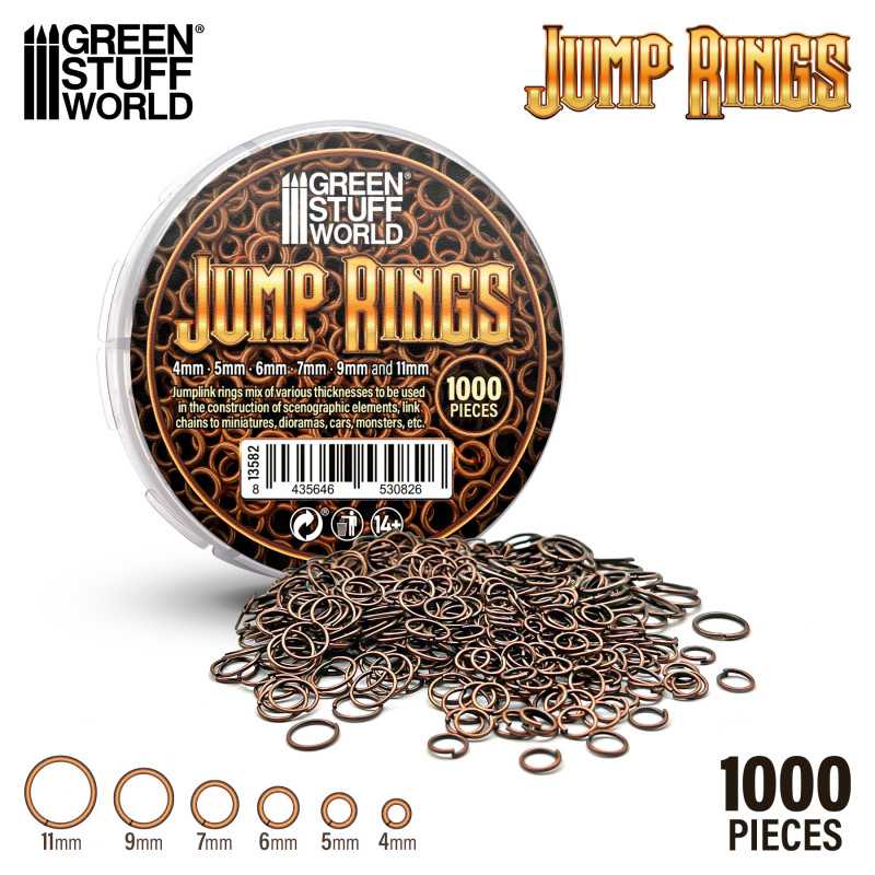 Open Jump Rings Box (Green Stuff World)