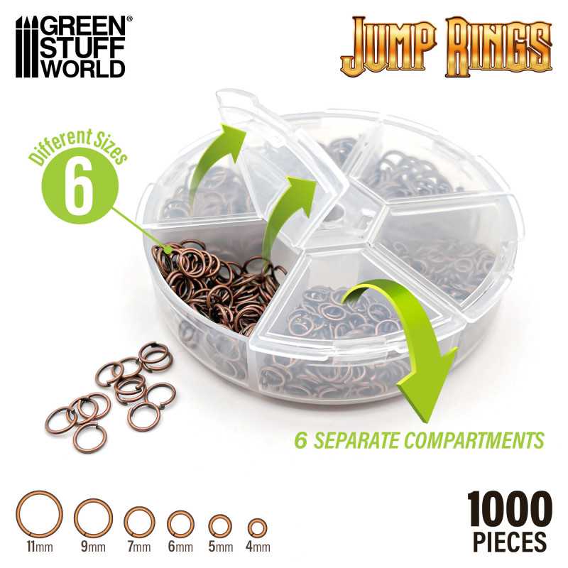 Open Jump Rings Box (Green Stuff World)