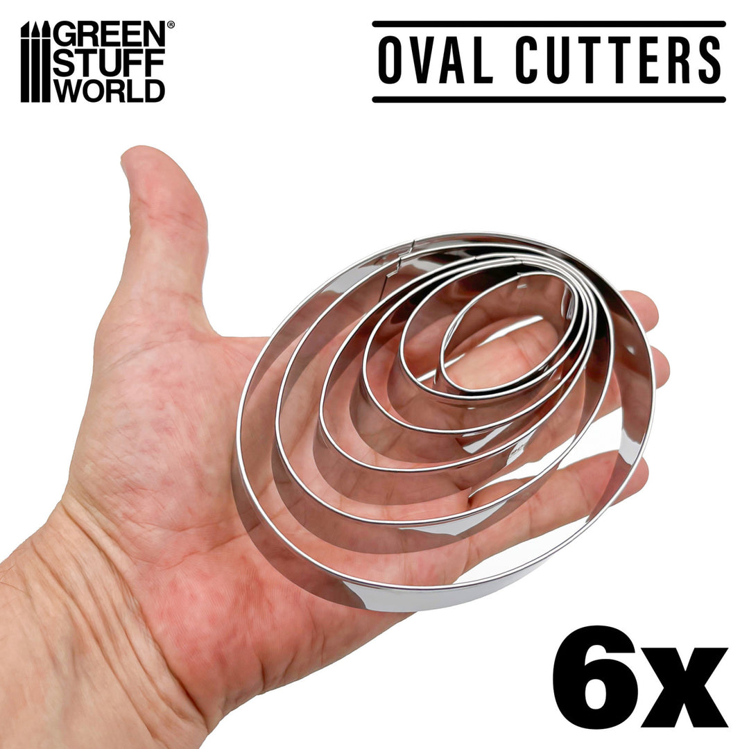 Oval Cutters for Bases (Green Stuff World)