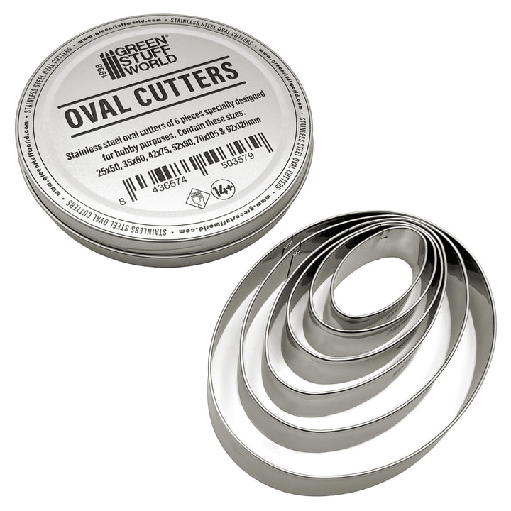 Oval Cutters for Bases (Green Stuff World)