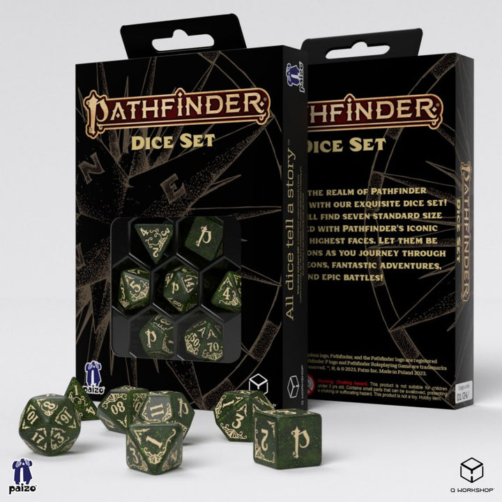 Pathfinder Dice Set: Arcadia (Q-Workshop) (SPAT30)