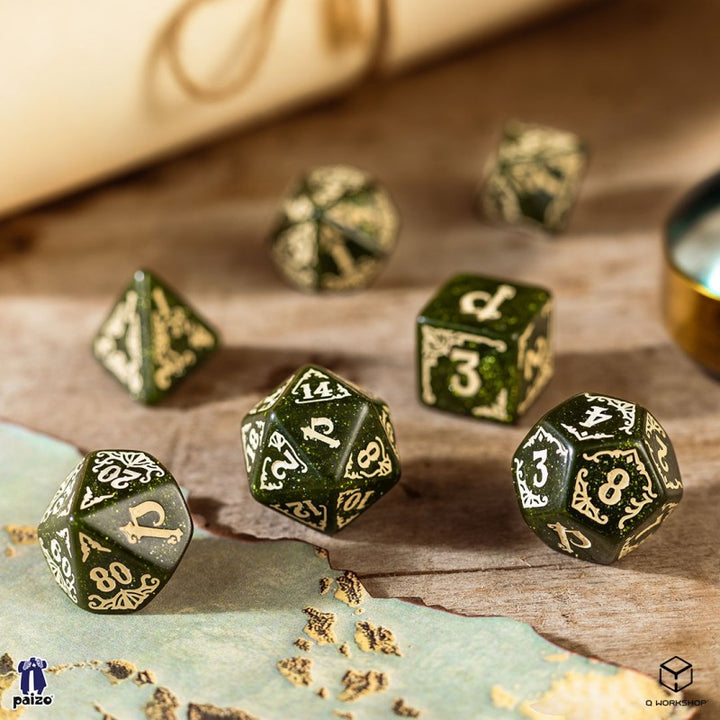 Pathfinder Dice Set: Arcadia (Q-Workshop) (SPAT30)