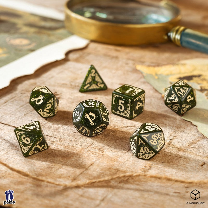 Pathfinder Dice Set: Arcadia (Q-Workshop) (SPAT30)