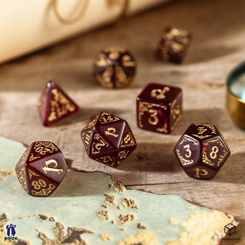 Pathfinder Dice Set: Avistan (Q-Workshop) (SPAT29)