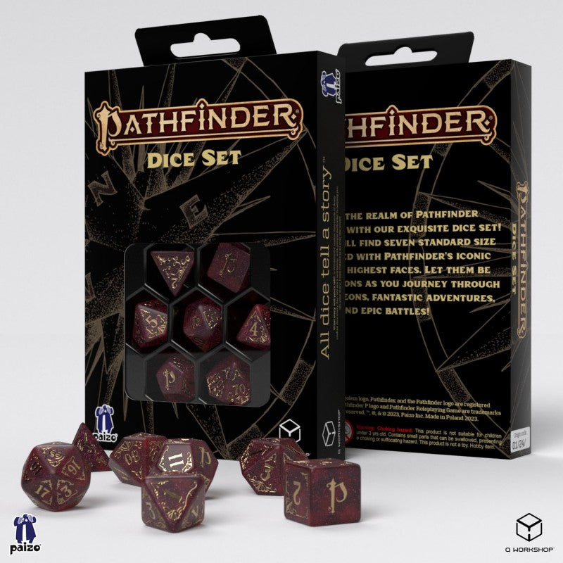 Pathfinder Dice Set: Avistan (Q-Workshop) (SPAT29)