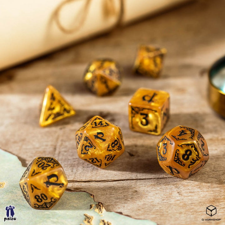 Pathfinder Dice Set: Azlant (Q-Workshop) (SPAT31)