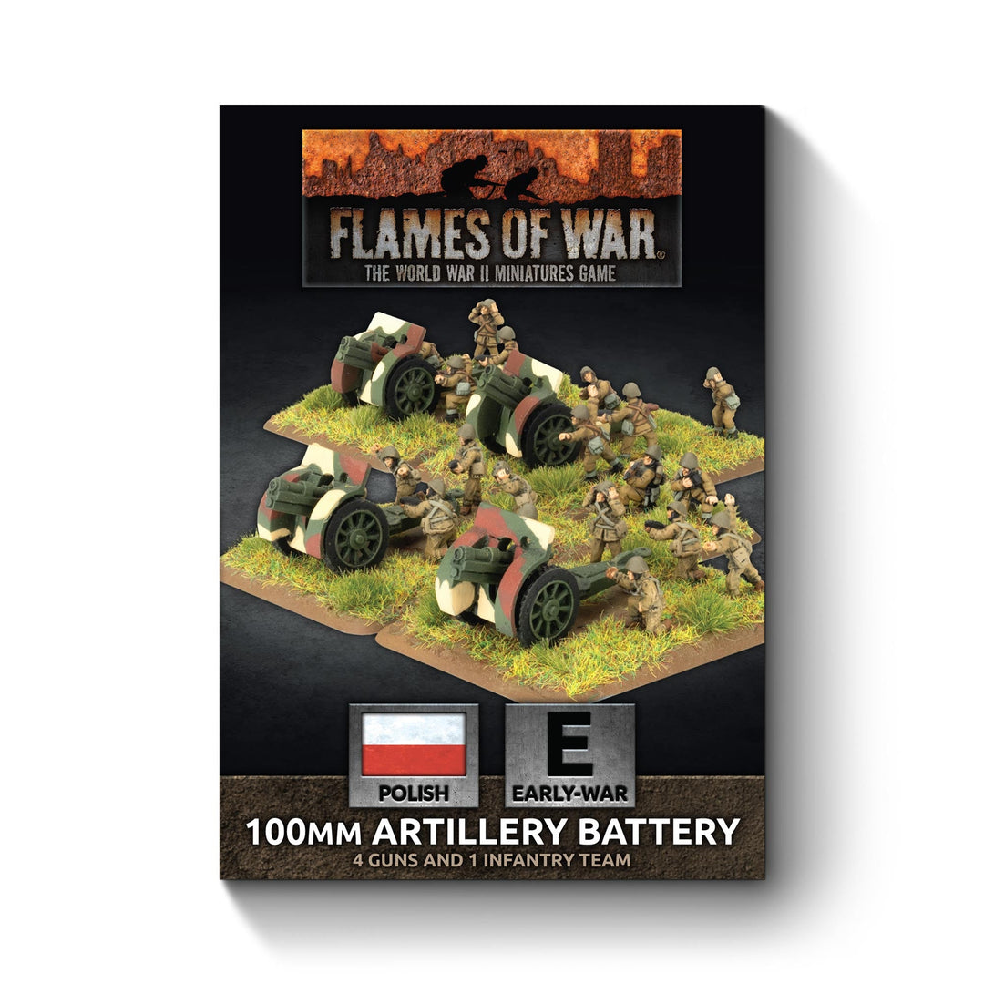 Flames of War: 100mm Artillery Battery (PBX14)