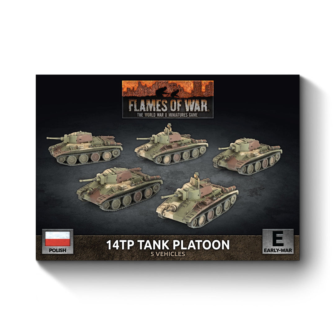 Flames of War: 14TP Tank Platoon (PBX16)