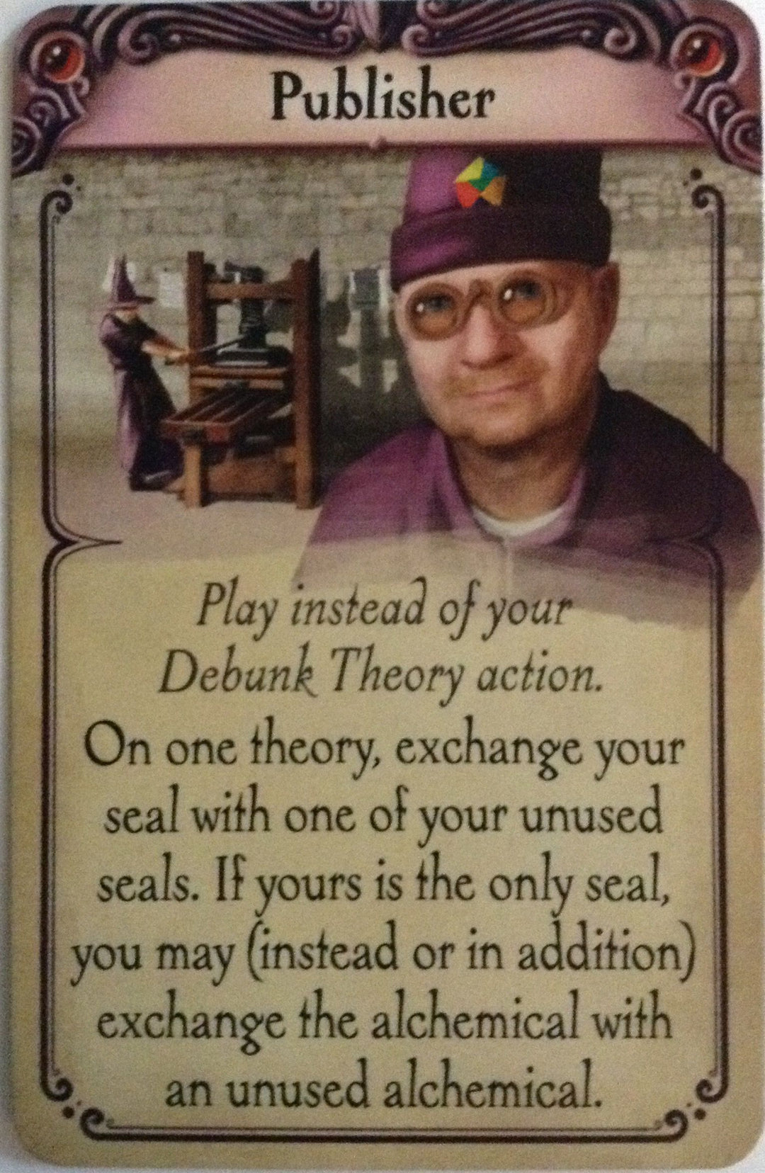 Alchemists: Publisher Promo Card
