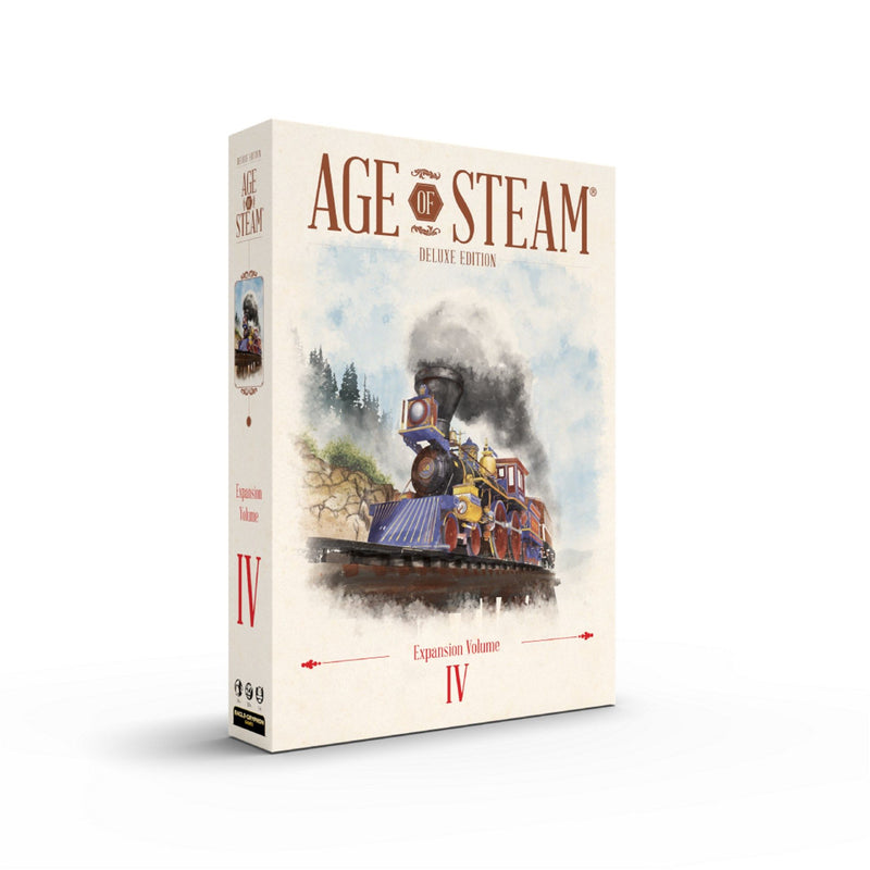 Age of Steam Deluxe: Expansion Volume IV