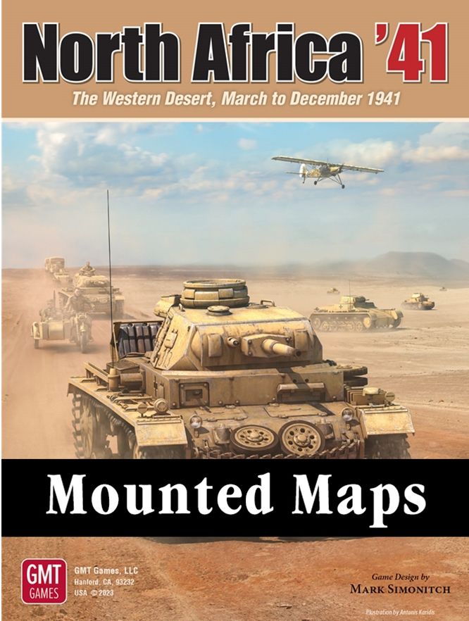 North Africa '41: Mounted Maps