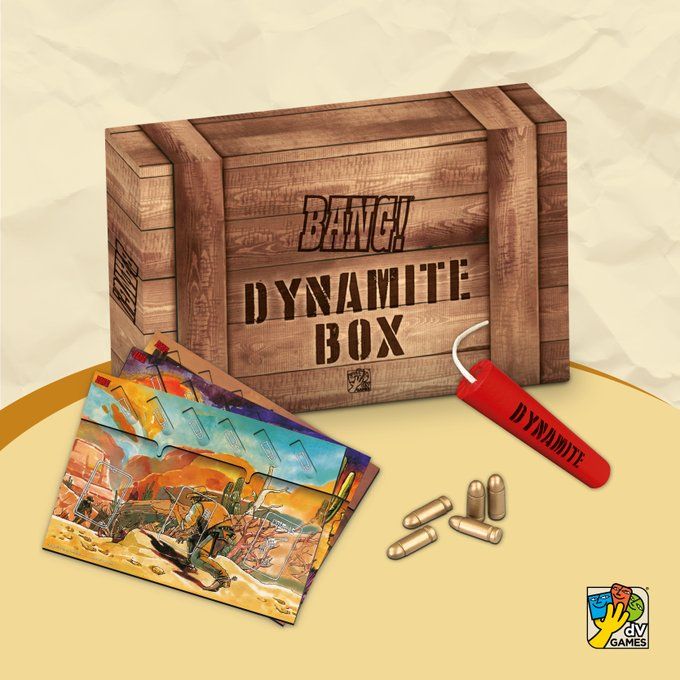 BANG! Dynamite Box: Storage Box and Accessories