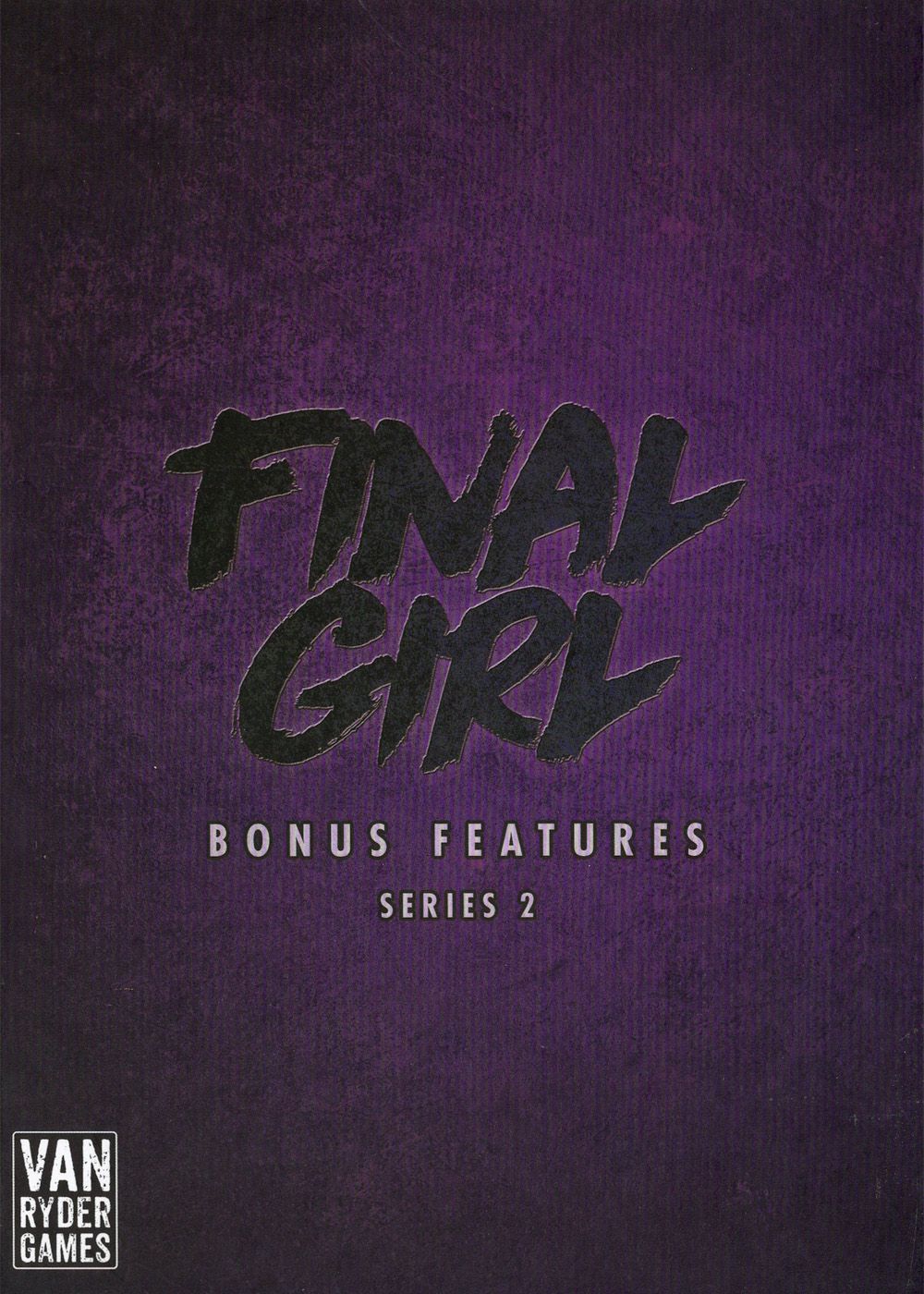 Final Girl: Series 2 Bonus Features Box