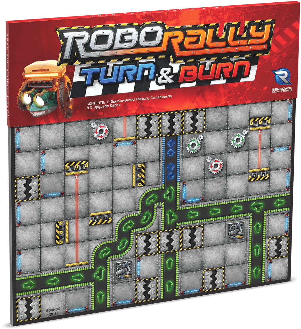 Robo Rally: Turn & Burn