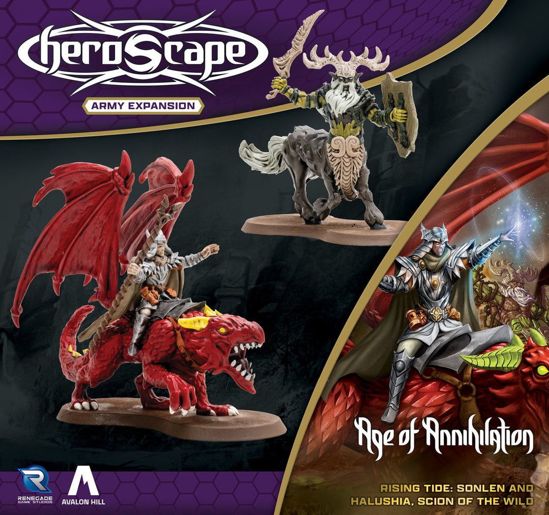 Heroscape: Rising Tide – Sonlen and Halushia, Scion of the Wild Army Expansion
