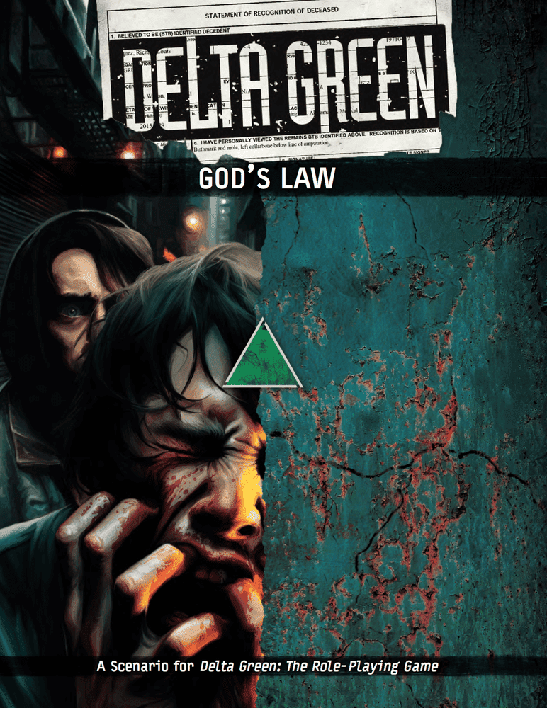 Delta Green: The Role-Playing Game - God's Law