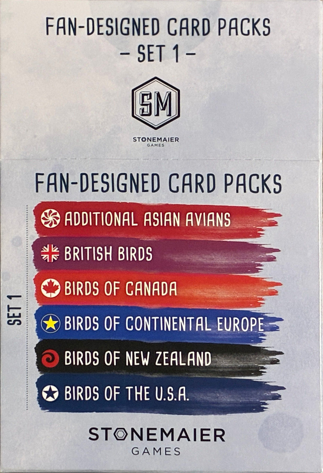 Wingspan: Fan-Designed Card Packs – Set 1