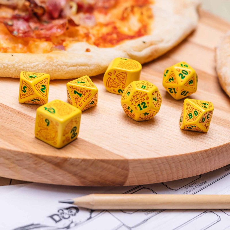 Pizza Dice Set: Margherita (Q-Workshop) (RPIZ01)