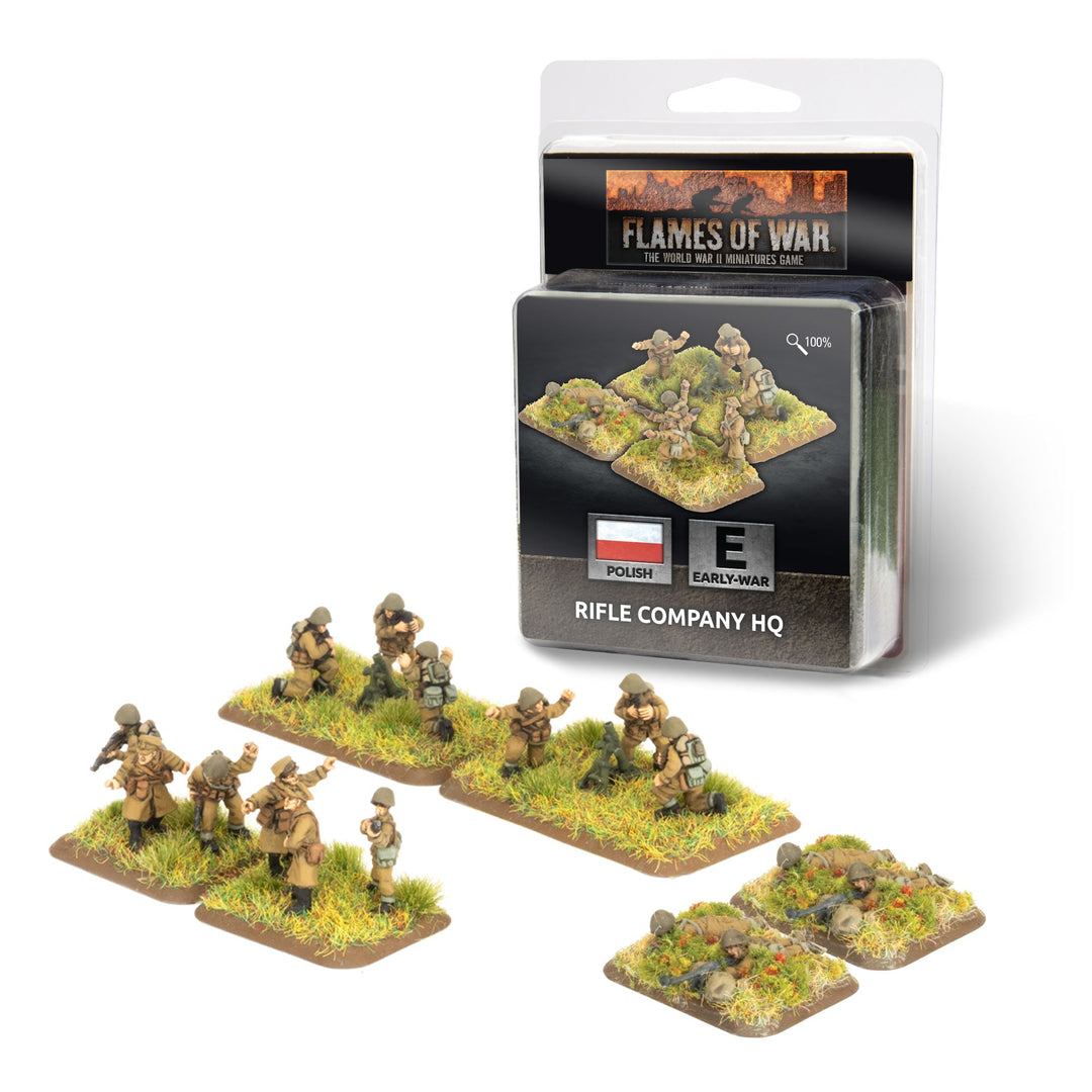 Flames of War: Rifle Company HQ (PL711)