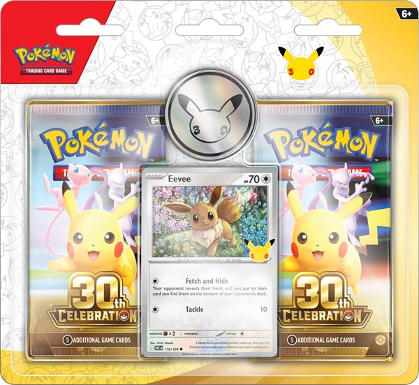 Pokemon TCG: ME05.5 30th Celebration - 2-Pack Blister Collection